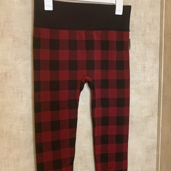 Maurice’s women’s plaid lined leggings size XL - Picture 2 of 7